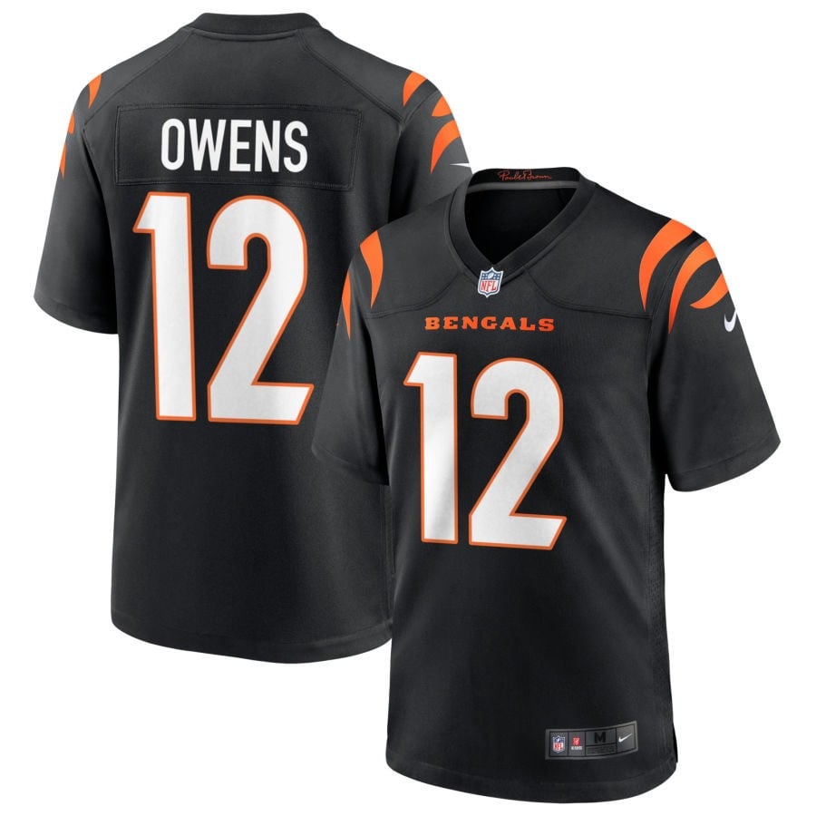 Rashod Owens Cincinnati Bengals 2025 Game Jersey - Black
