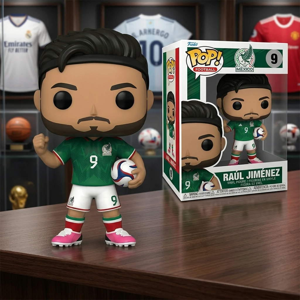 Raul Jimenez Mexico National Team Football Collectible Funko Pop #9 Raul Jimenez Merch Fan Gift