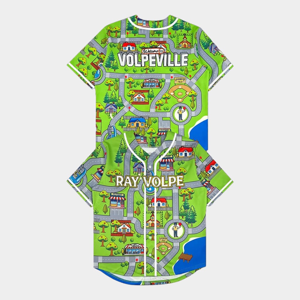 Ray Volpe Merch 2026 Volpeville Baseball Jersey Father's Day Gifts For Son In Law