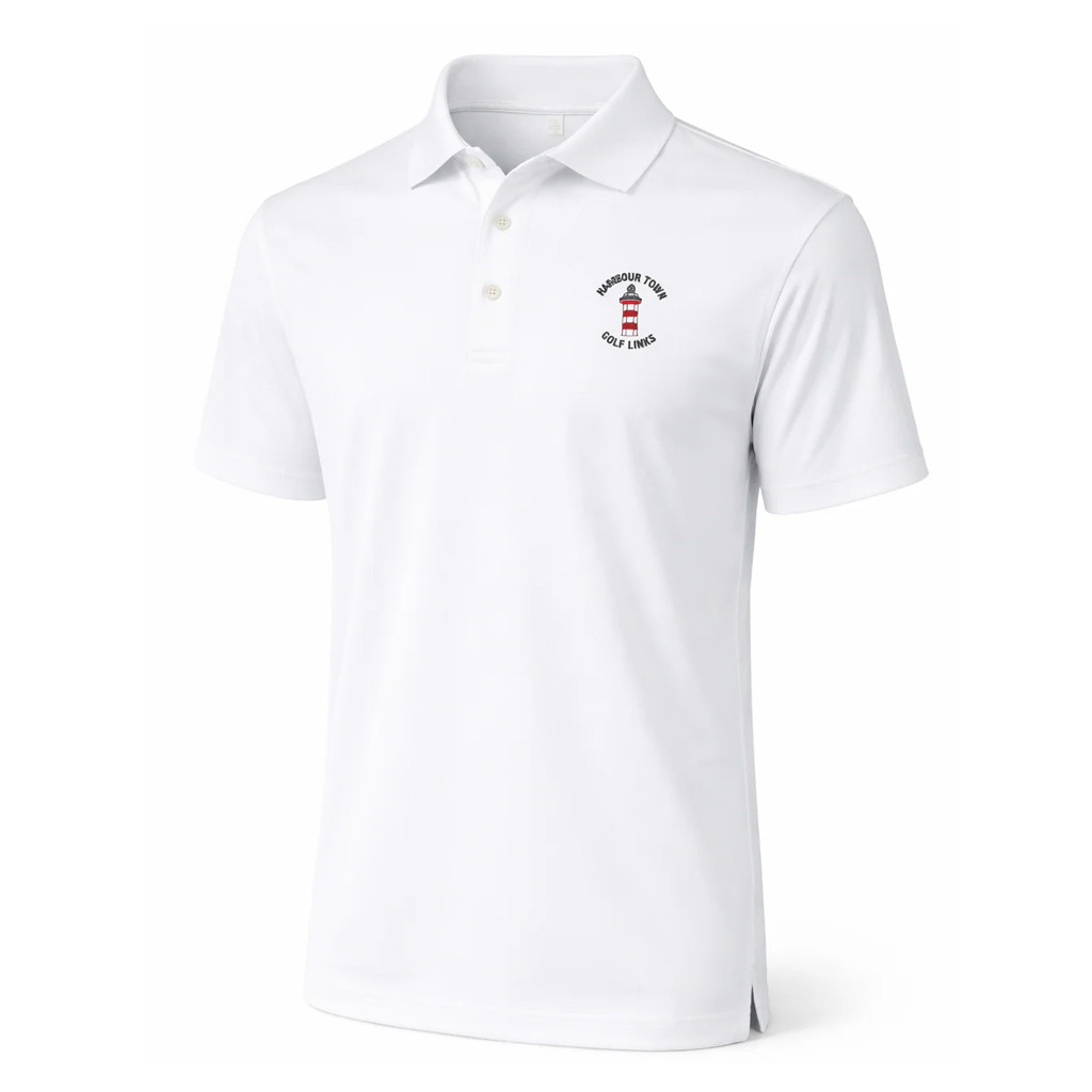 RBC Heritage Merch 2026 Peter Millar White Polo Shirt Harbour Town Golf Links Golf Apparel