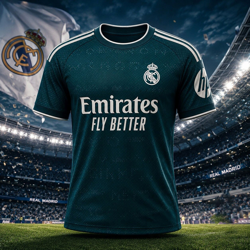 Real Madrid 2026 27 Away Jersey Real Madrid Merch Soccer Fan Apparel Gift For Brothers