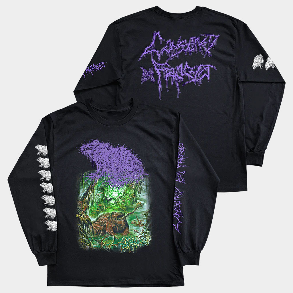 Reality Fade Merch 2026 Frog Mallet Consumed by Frogs Long Sleeve Shirt Birthday Gift For Him