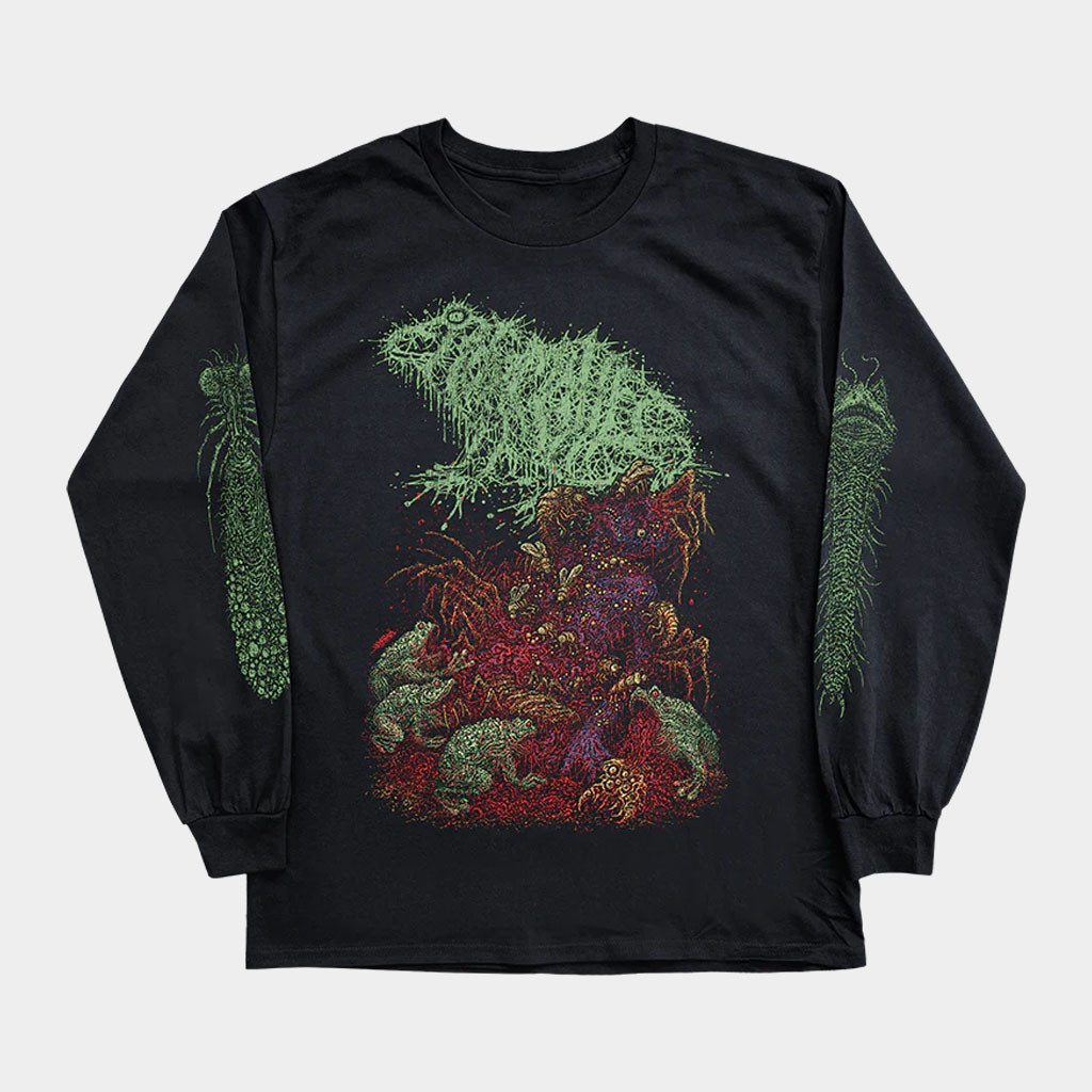 Reality Fade Merch 2026 Frog Mallet Necromold Long Sleeve Shirt Birthday Present For Brothers