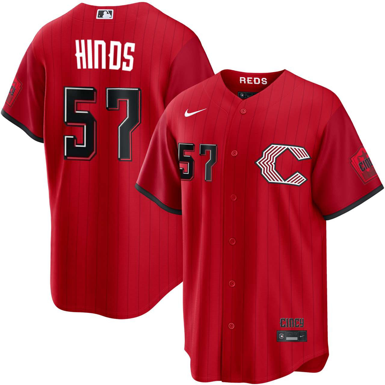 Rece Hinds Cincinnati Reds 2026 City Connect Limited Jersey - Red