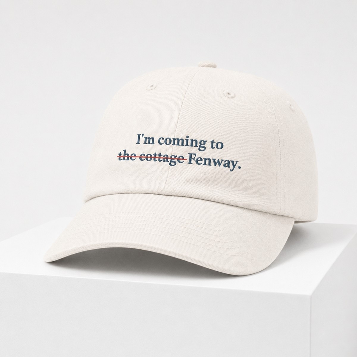Red Sox Heated Rivalry 2026 I’m Coming To The Cottage Fenway Hat Embroidered Gift For Fans