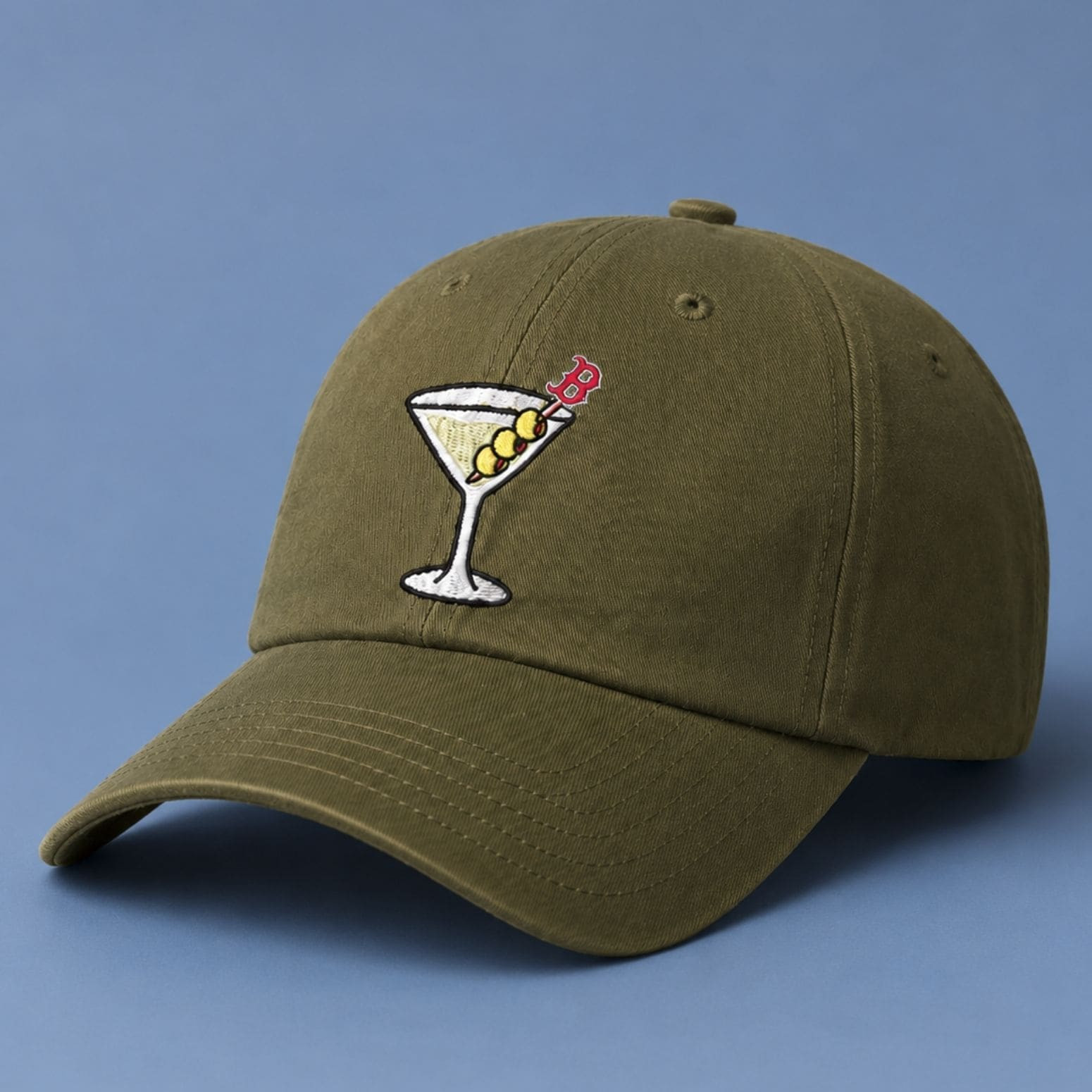 Red Sox Tini Hat Embroidered Boston Red Sox Merch Best Gifts For Baseball Fans