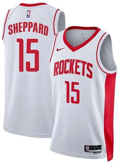 Reed Sheppard Houston Rockets 2025 Swingman Jersey Association Edition