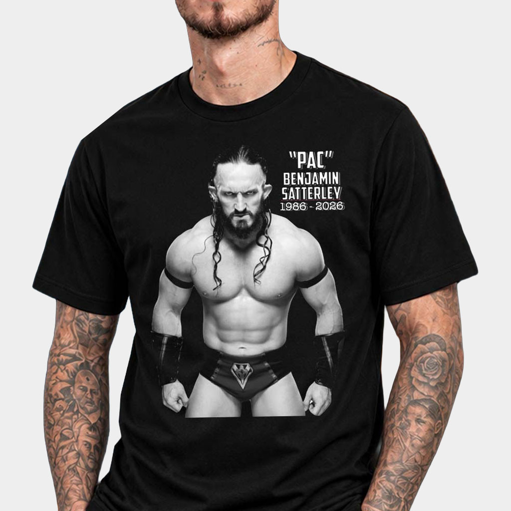 Remembering PAC Benjamin Satterley 1986 2026 T-Shirt AEW PAC Merch RIP Gift For Fans