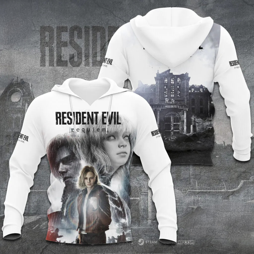 Resident Evil Requiem 30th Anniversary Hoodie Birthday Gift For Friends