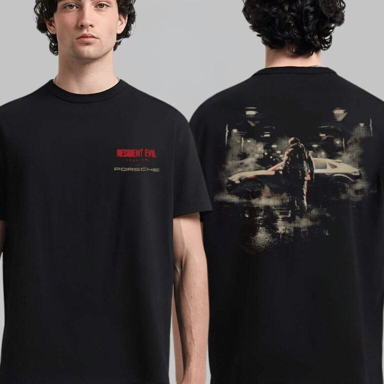 Resident Evil Requiem X Porsche T-Shirt Birthday Gift For Brother