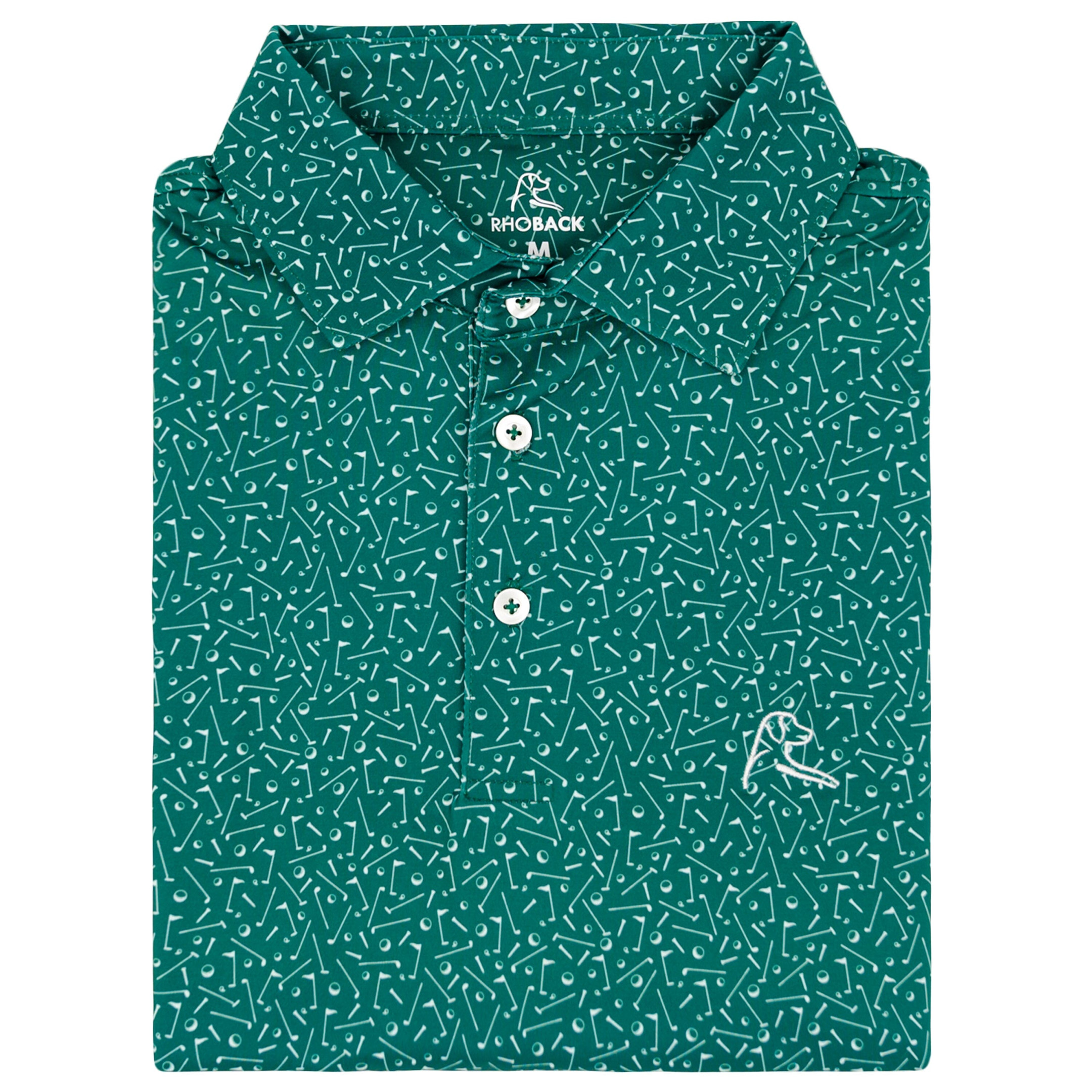 Rhoback Azalea Polo Shirt 2026 Masters Merch The Mulligan Golf Shirt Gifts For Golf Dad