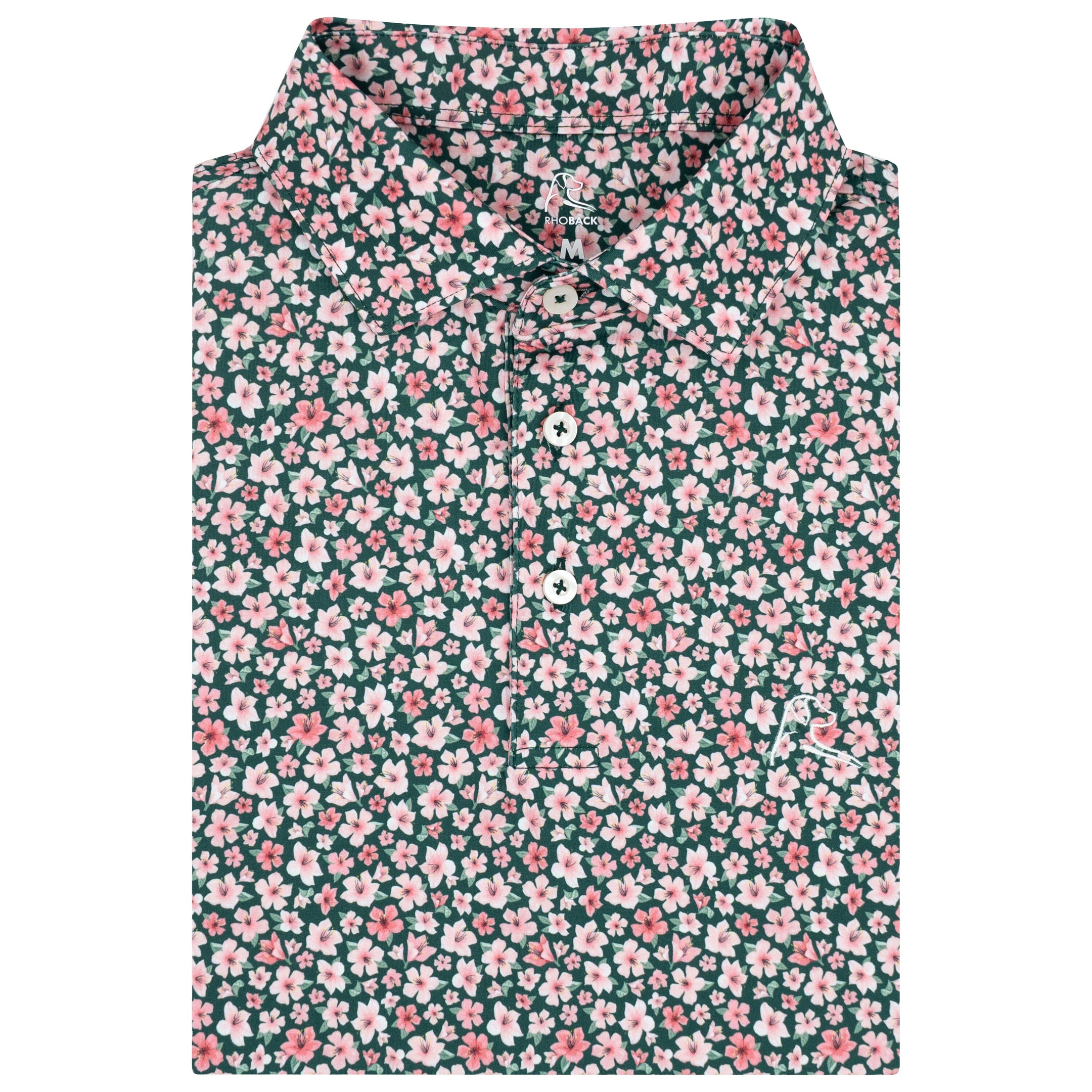 Rhoback Azalea Polo Shirt 2026 Masters Merchandise The Azalea Golf Clothing Gifts For Golfers