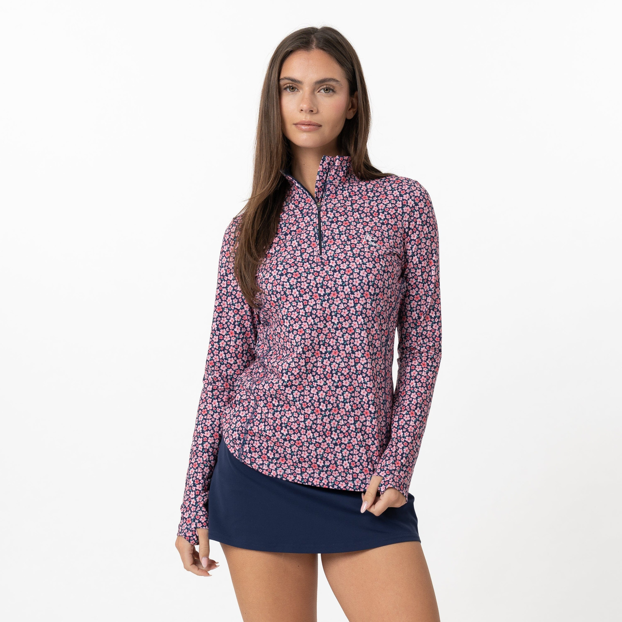 Rhoback Azalea Quarter Zip Sweatshirt 2026 Masters Merch The Azalea 2 0 Golf Clothing Womens