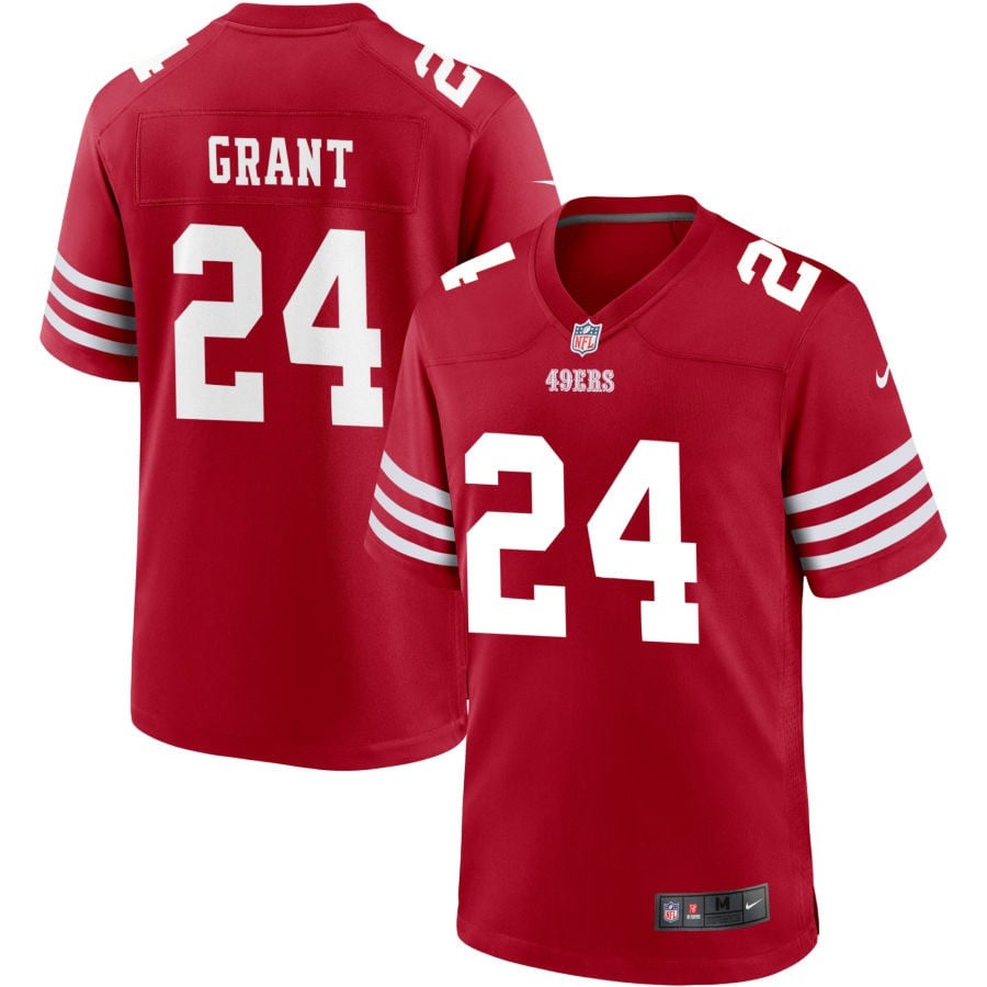 Richie Grant San Francisco 49ers 2025 Jersey - Scarlet