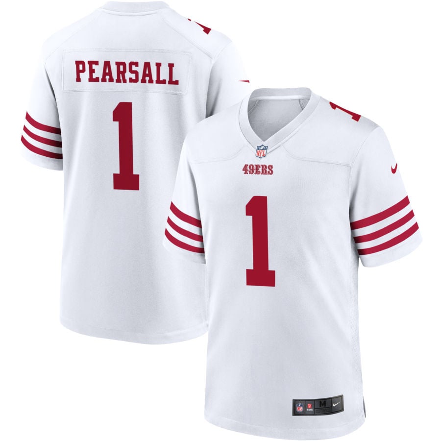 Ricky Pearsall San Francisco 49ers 2025 Game Player Jersey - White