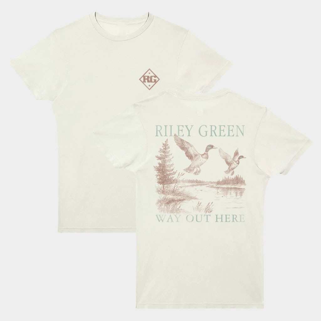 Riley Green Merch 2026 Way Out Here T-Shirt Riley Green Shirt Best Gifts For Country Music Fans