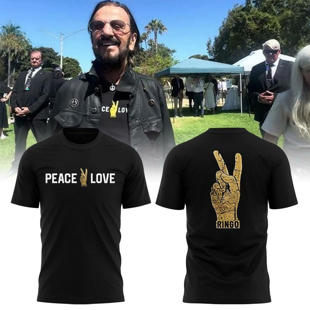 Ringo Starr 2026 Peace 26 Love T-Shirt Ringo Starr Merch Gifts For Music Lovers