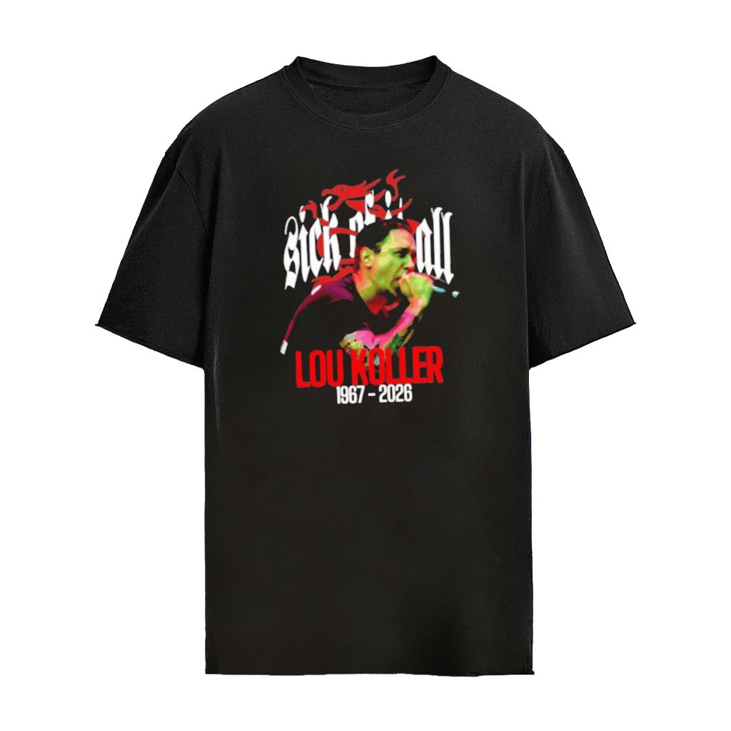 RIP Lou Koller Hardcore Legend Sick Of It All Fan Shirt