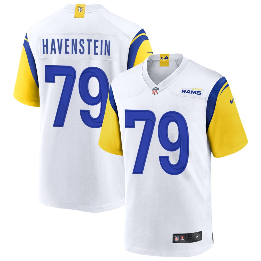 Rob Havestein Los Angeles Rams 2025 Alternate Jersey - White