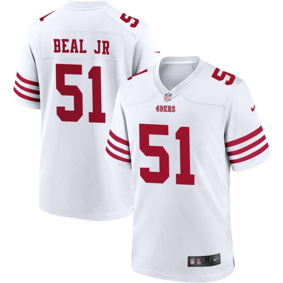 Robert Beal Jr San Francisco 49ers 2025 Game Player Jersey - White