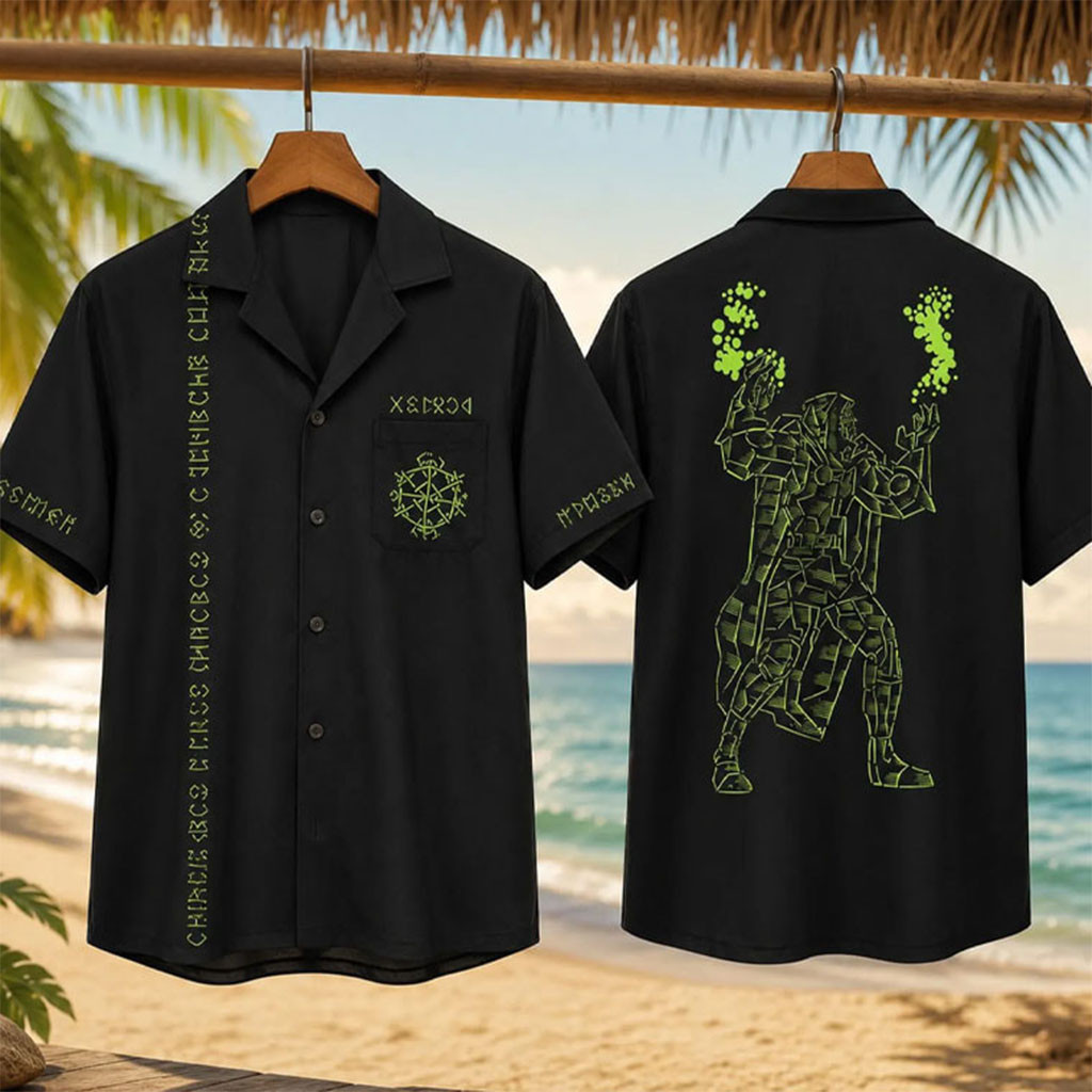 Robert Downey Jr Doctor Doom Comic Con Vacation Hawaiian Shirt Gift For Marvel Fans
