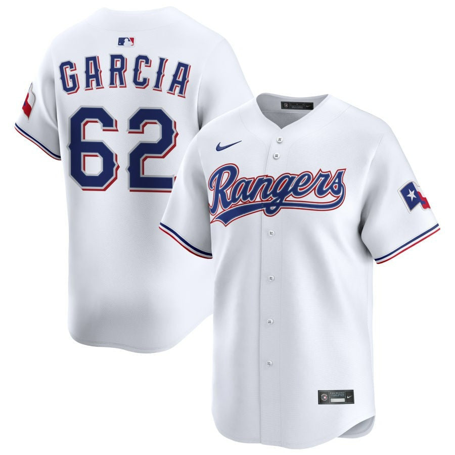 Robert Garcia Texas Rangers 2025 Home Limited Jersey - White