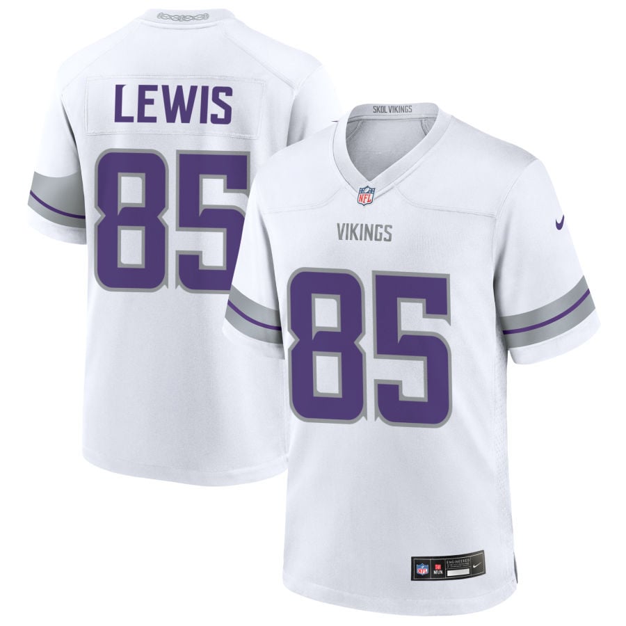 Robert Lewis Minnesota Vikings 2025 Alternate Game Jersey - White