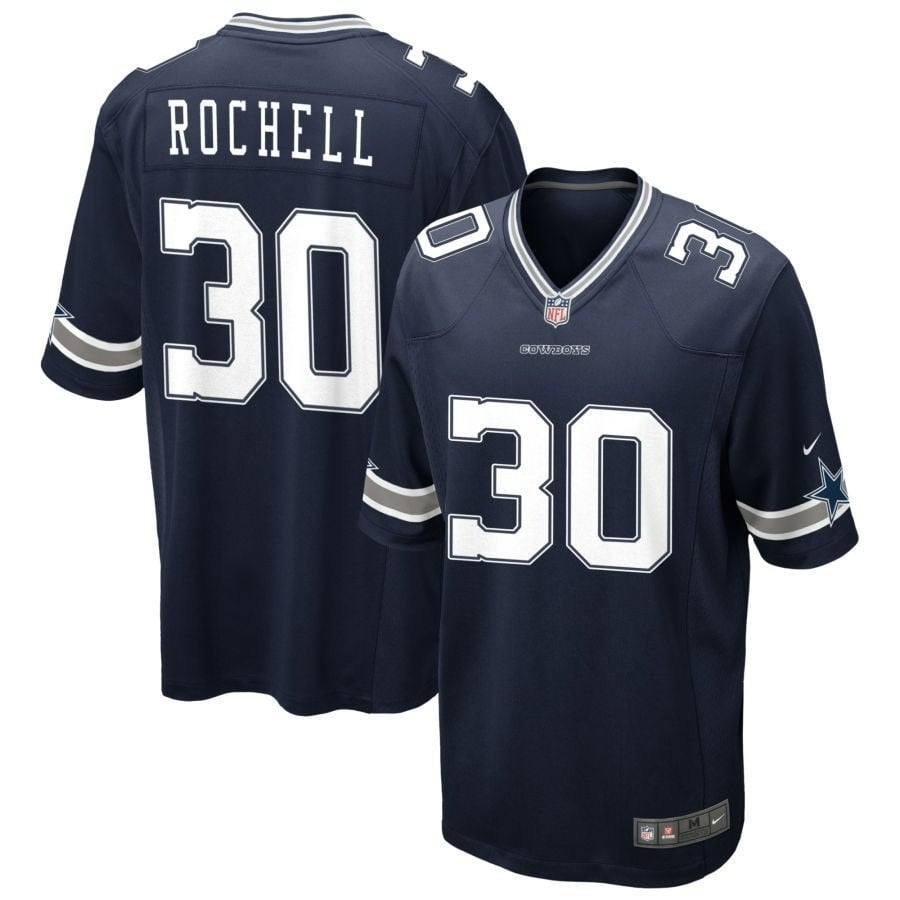 Robert Rochell Dallas Cowboys 2025 Game Jersey - Navy