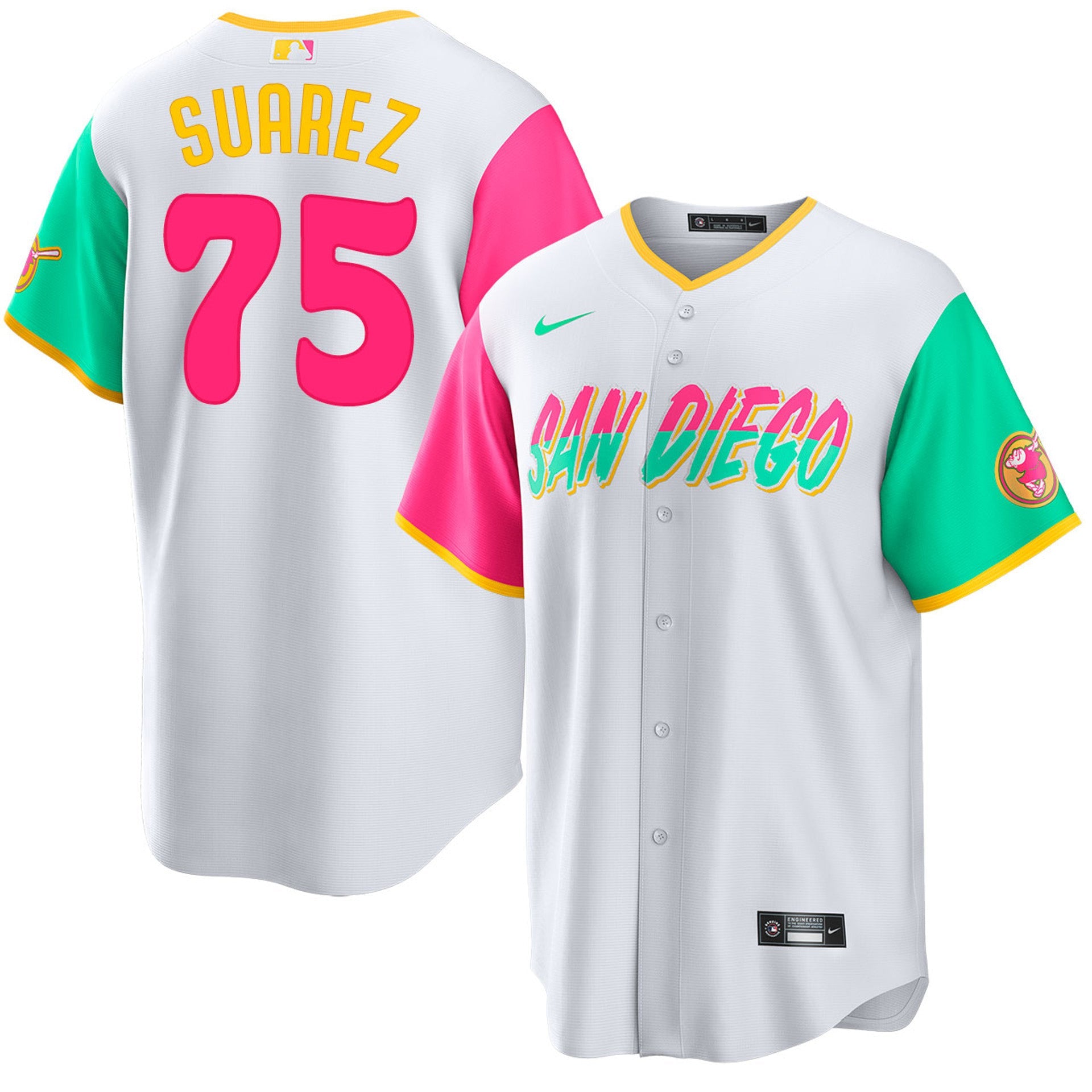 Robert Suarez San Diego Padres 2025 City Connect Limited Jersey - White
