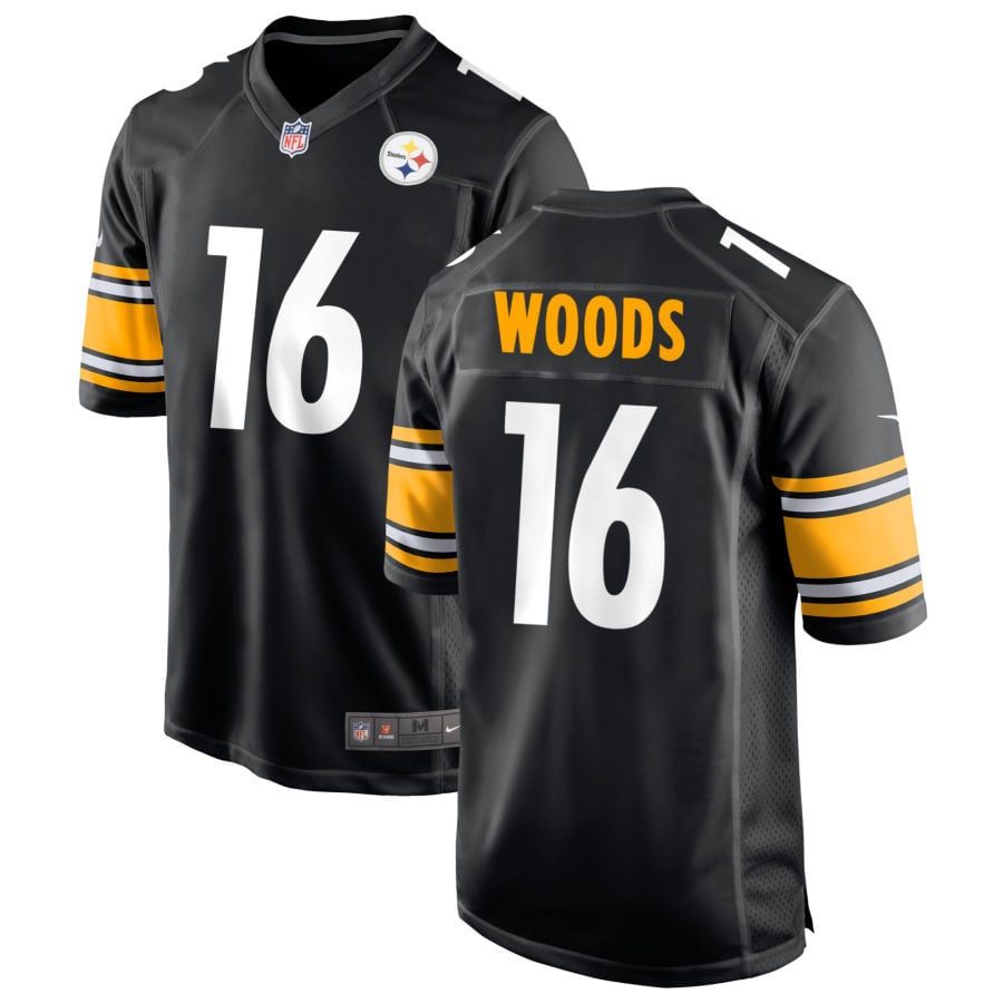 Robert Woods Pittsburgh Steelers 2025 Game Jersey - Black