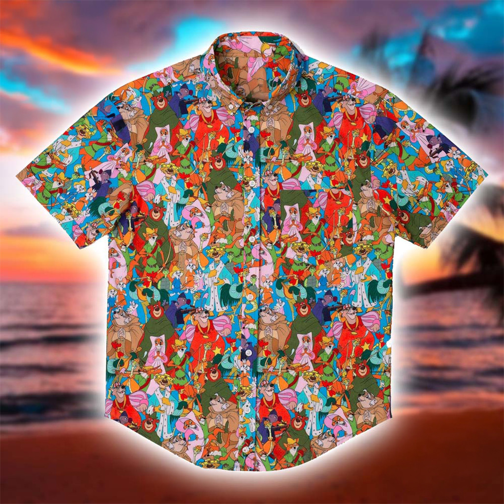 Robin Hood RSVLTS Welcome To Nottingham Hawaiian Shirt Robin Hood Merch Gift For Dad