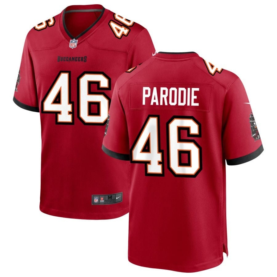 Roman Parodie Tampa Bay Buccaneers 2025 Team Game Jersey - Red