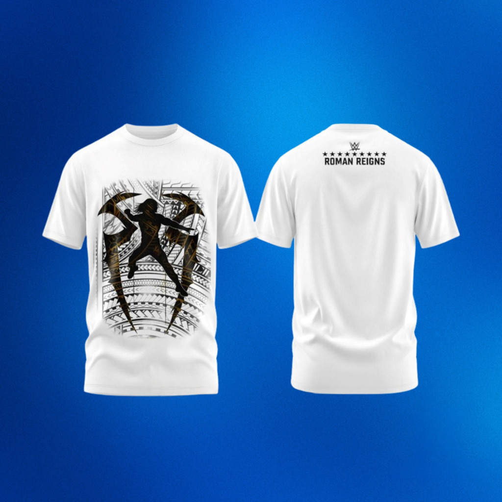 Roman Reigns World Heavyweight Champion 2026 White Shirt Roman Reigns Merch Fan Gifts