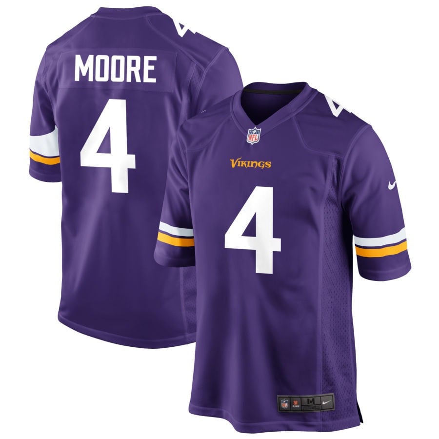 Rondale Moore Minnesota Vikings 2025 Game Jersey - Purple