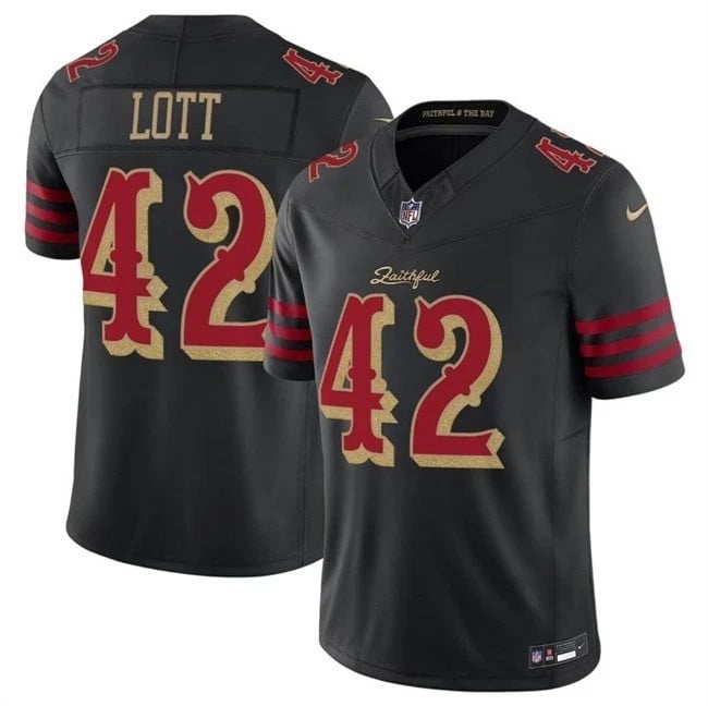Ronnie Lott San Francisco 49ers 2025 Limited Jersey - Black