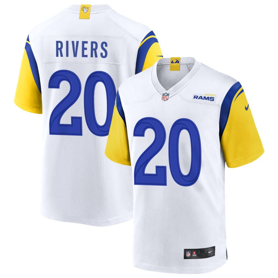 Ronnie Rivers Los Angeles Rams 2025 Alternate Jersey - White