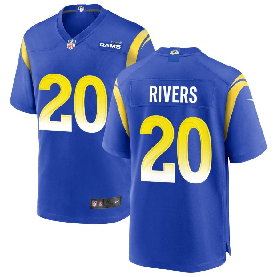 Ronnie Rivers Los Angeles Rams 2025 Game Jersey - Royal