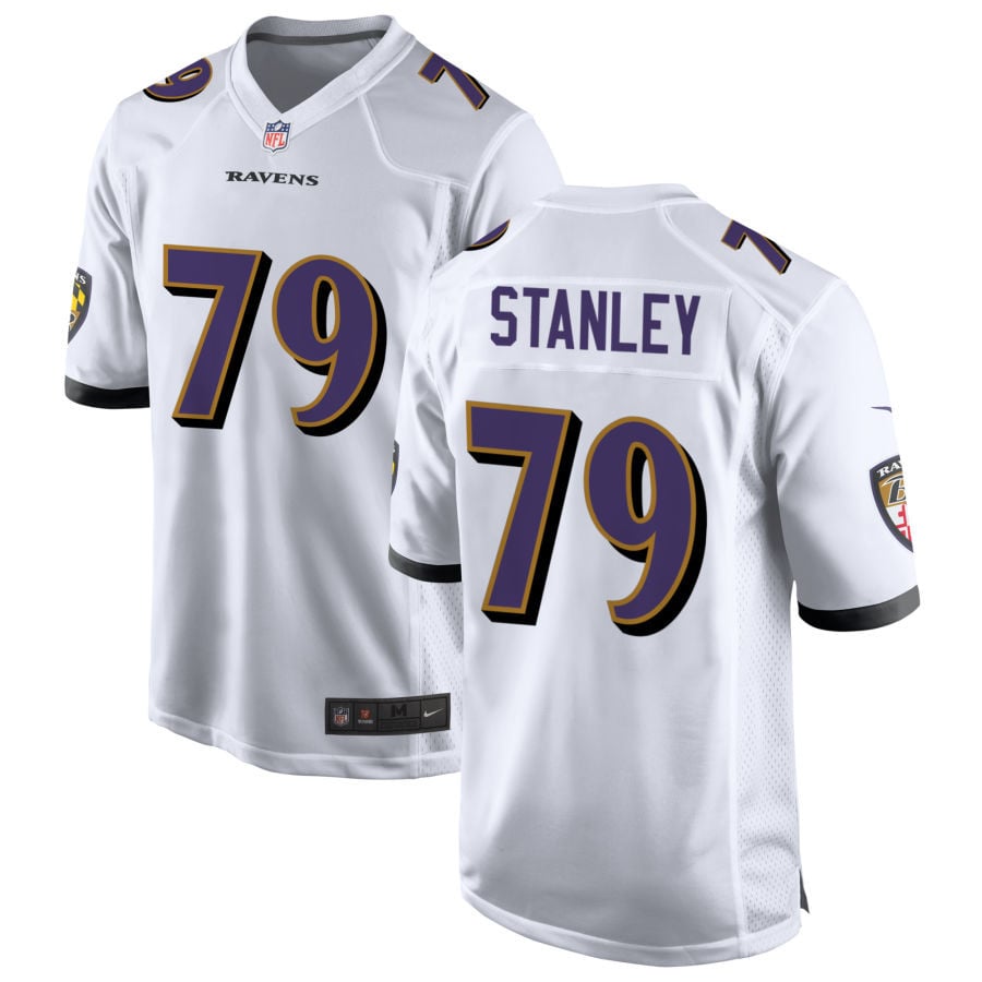 Ronnie Stanley Baltimore Ravens 2025 Game Jersey - White