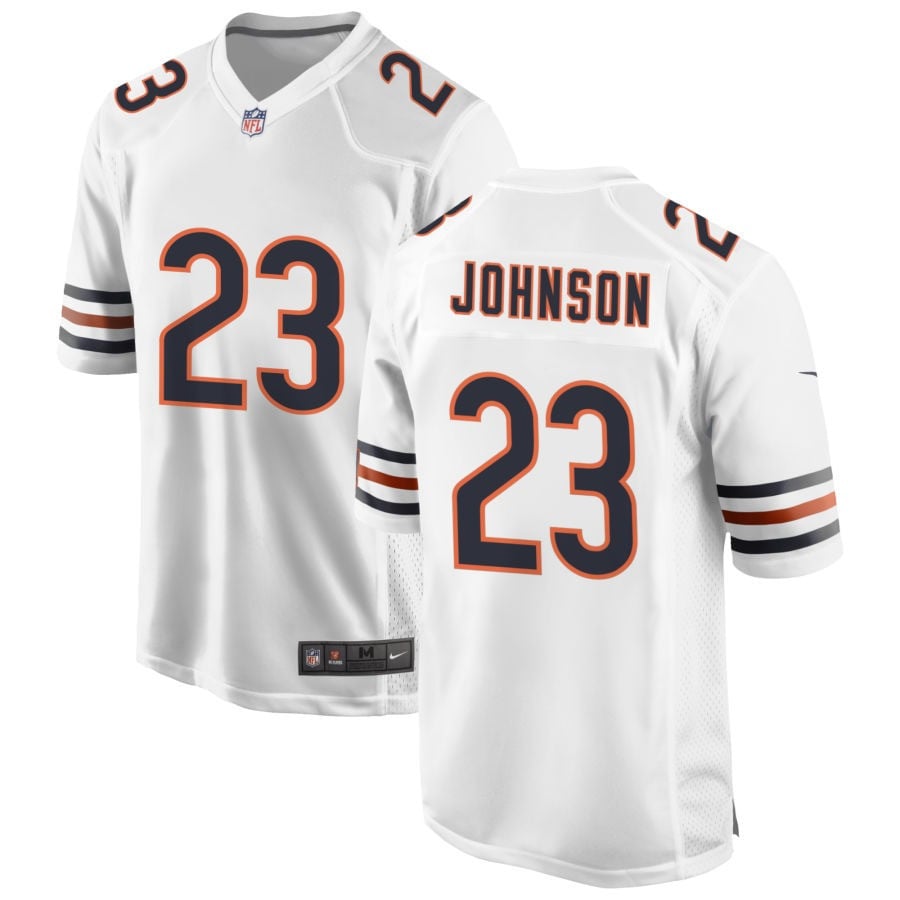 Roschon Johnson Chicago Bears 2025 Game Jersey - White