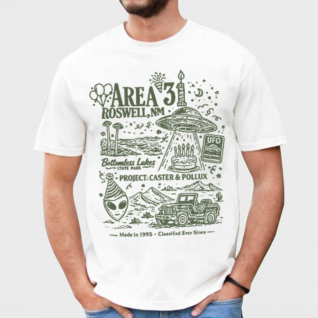 Roswell UFO Area 31 Sci Fi Caster Pollux T-Shirt Best Gifts For Brothers