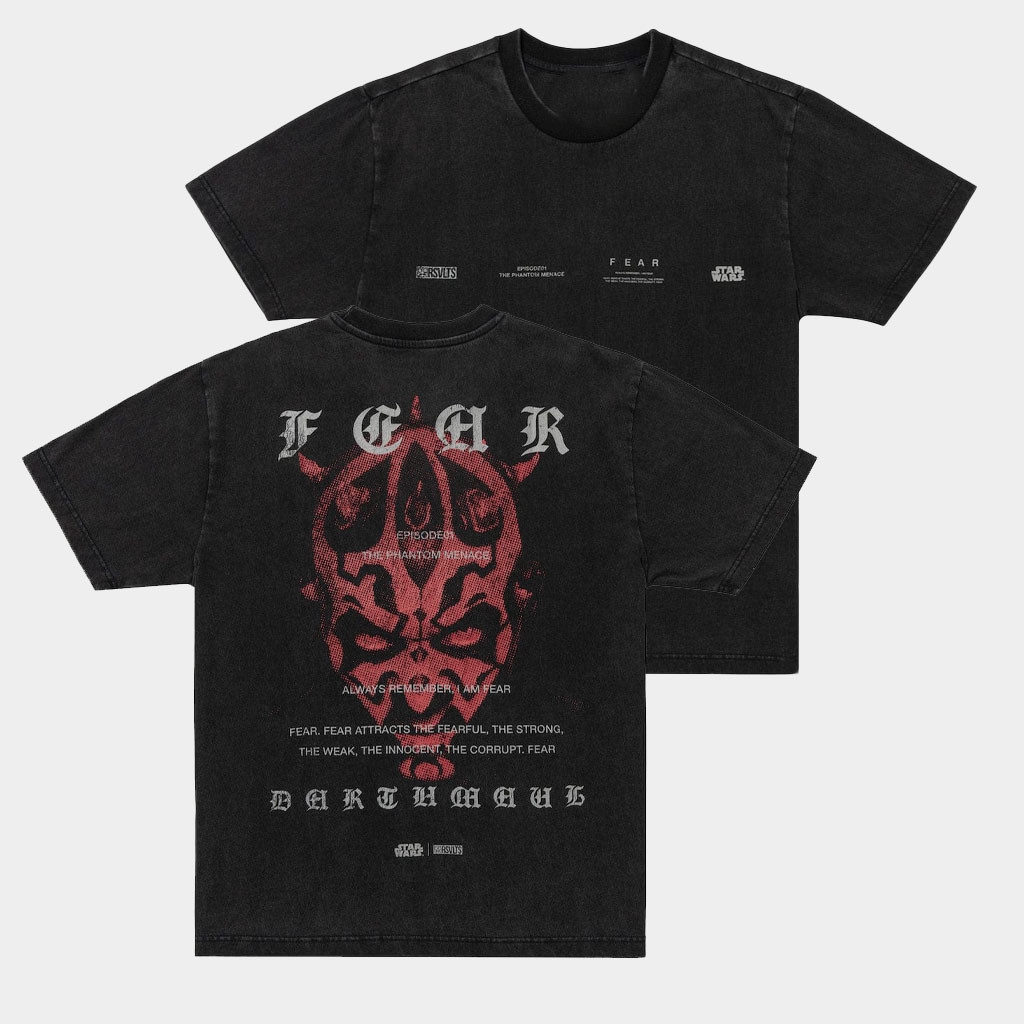 RSVLTS Merch 2026 Star Wars Fear Vintage Wash T-Shirt Best Birthday Gift For Husband