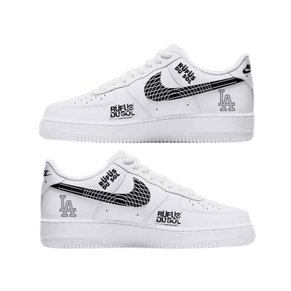 RUFUS DU SOL 2026 Tour LA Edition Air Force 1 Sneakers Shoes RUFUS DU SOL Merch Fans Gifts
