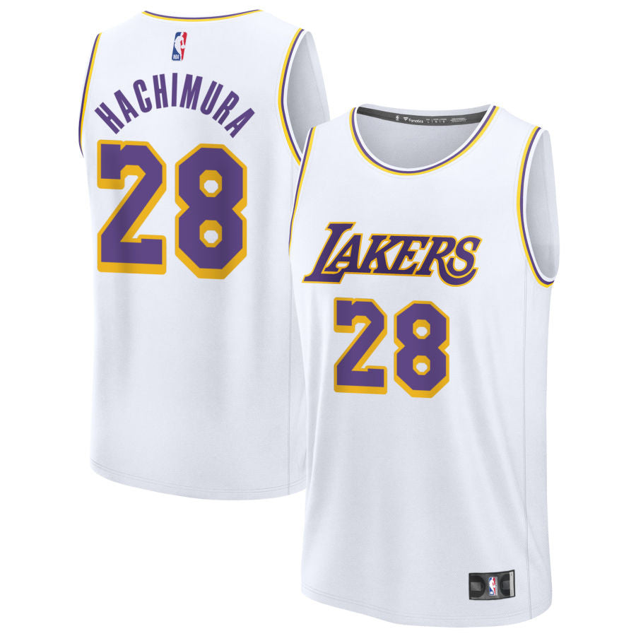 Rui Hachimura Los Angeles Lakers 2025 Association Edition Jersey - White
