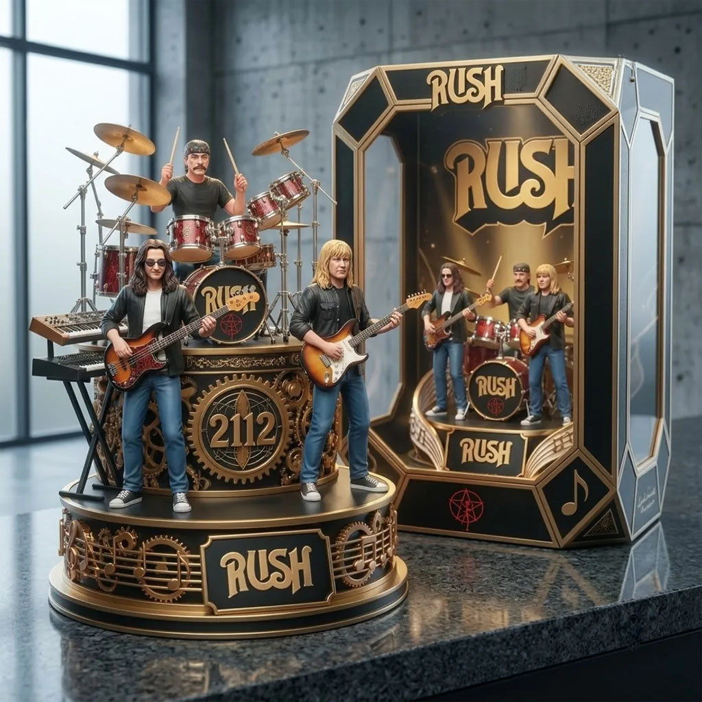 Rush Band 2112 Acrylic Plaque Rush Merch Display Room Decor Rock Lovers Gifts