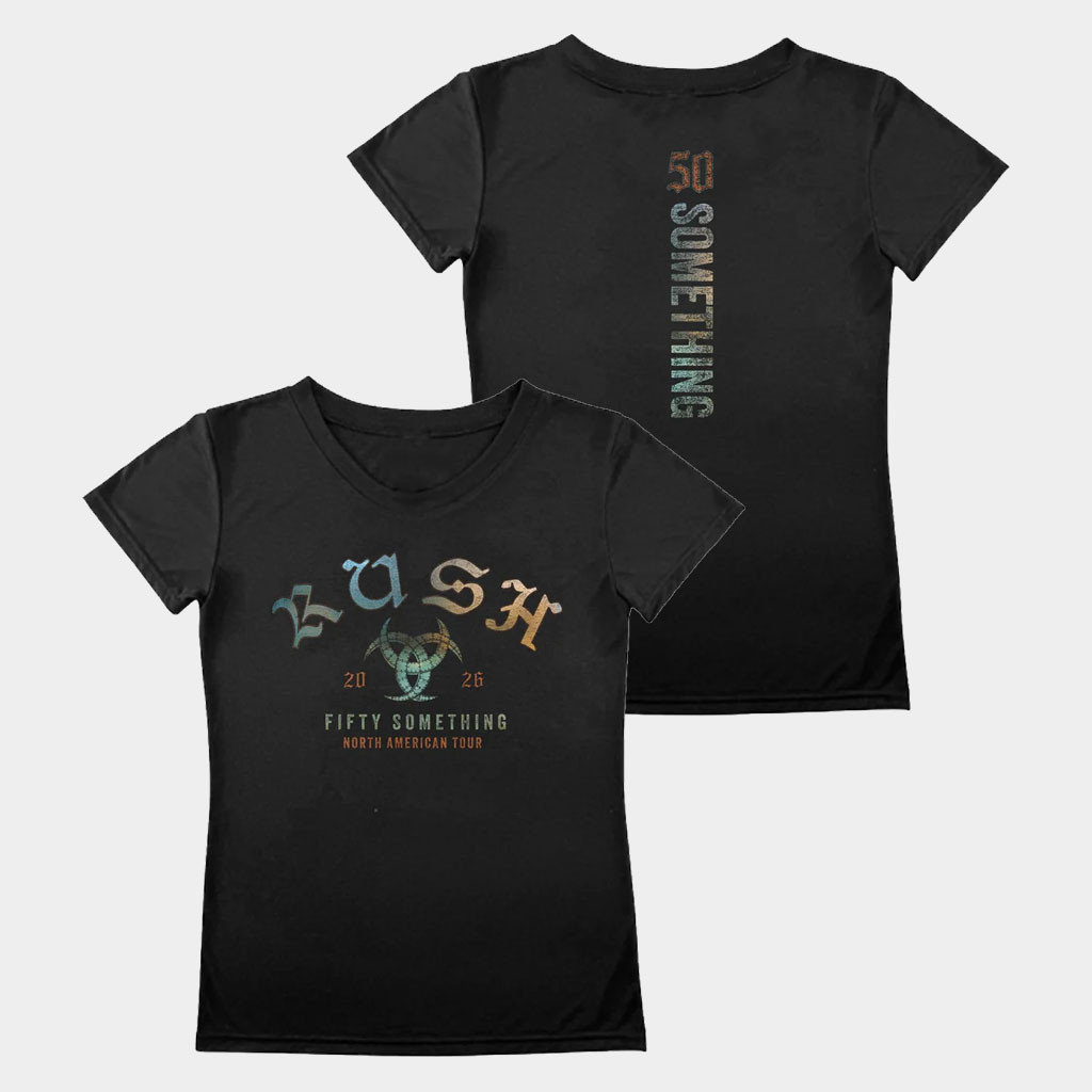 RUSH Merch 2026 Rush 50 Something Tour T-Shirt Rock Band Fan Gifts For Women
