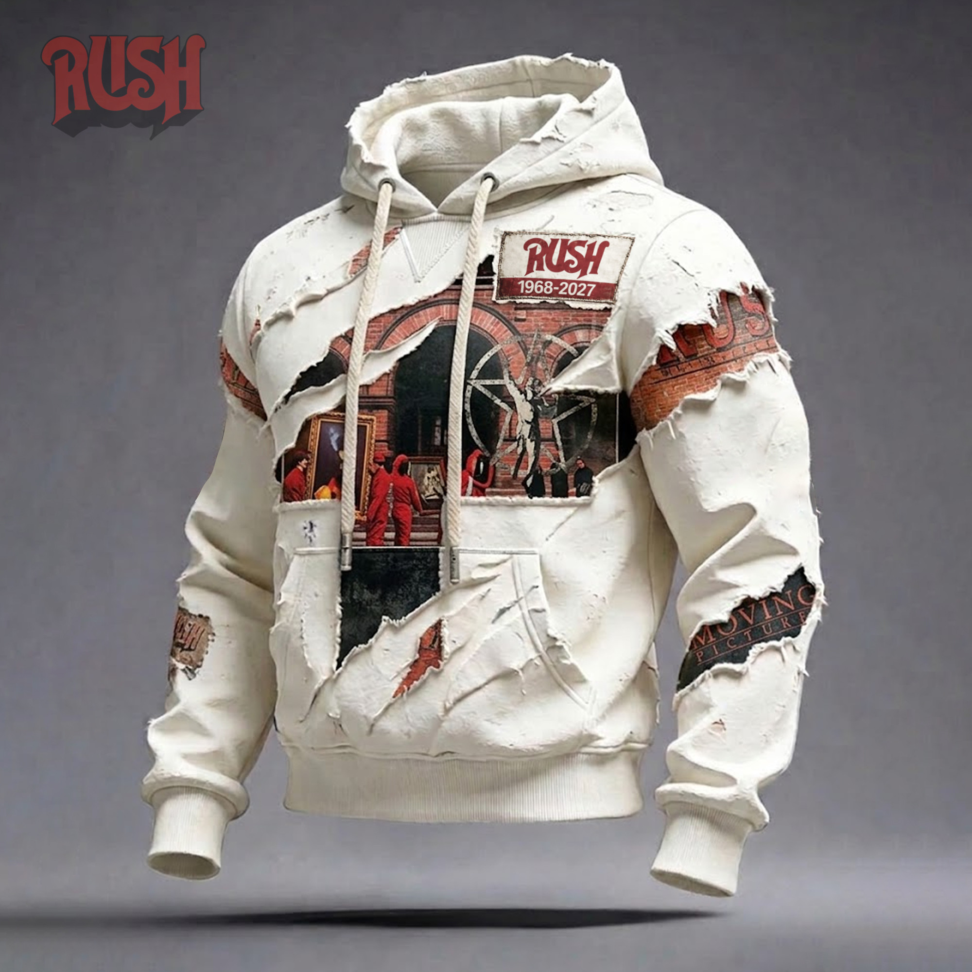 RUSH Moving Pictures 1968 2027 Hoodie RUSH Tour Hoodie RUSH Merch Gifts For Rock Fans