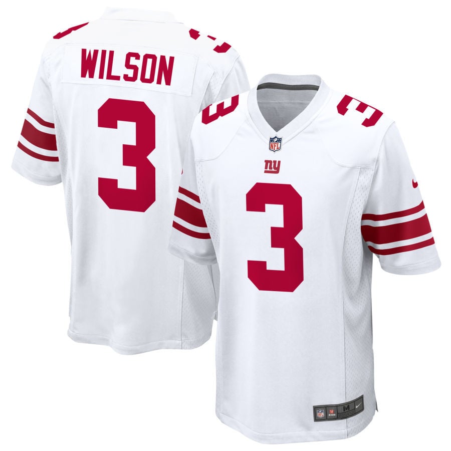Russell Wilson New York Giants 2025 Game Jersey - White