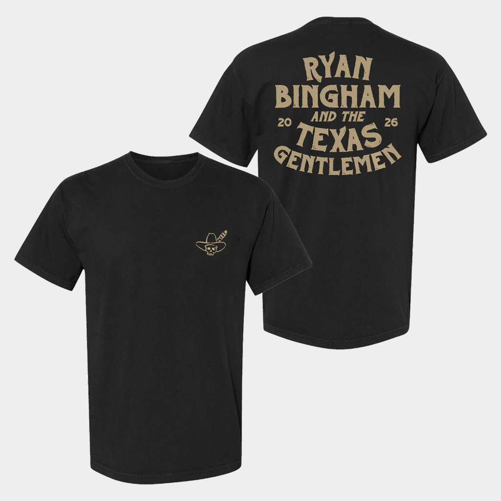 Ryan Bingham Merch 2026 Skull T-Shirt Ryan Bingham Shirt Music Gift Ideas For Guys