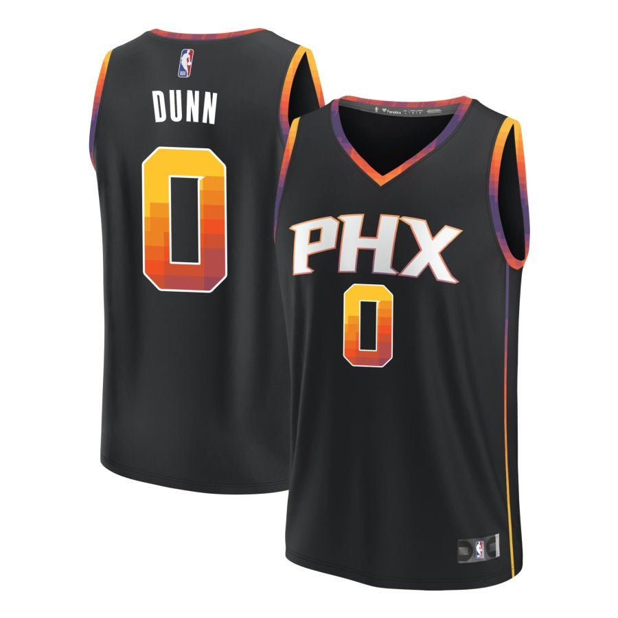 Ryan Dunn Phoenix Suns 2025 Statement Edition Fast Break Jersey - Black 1 Ryan Dunn Phoenix Suns 2025 Statement Edition Fast Break Jersey - Black