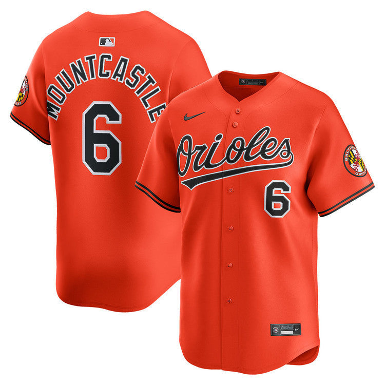 Ryan Mountcastle Baltimore Orioles 2025 Alternate Limited Jersey - Orange